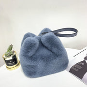 Luxury Faux Mink Plush Handbag SOLD OUT