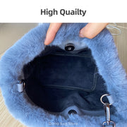 Luxury Faux Mink Plush Handbag SOLD OUT