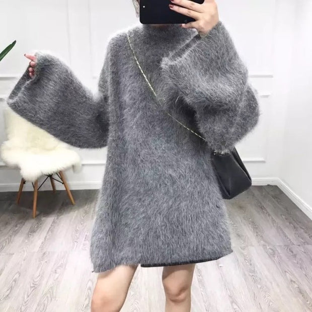 Oversize Mink Cashmere Sweater