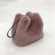 Luxury Faux Mink Plush Handbag SOLD OUT