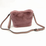 Luxury Faux Mink Plush Handbag SOLD OUT