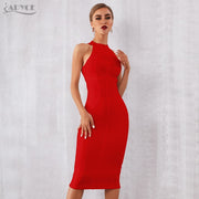 Elegant Bodycon Bandage Dress